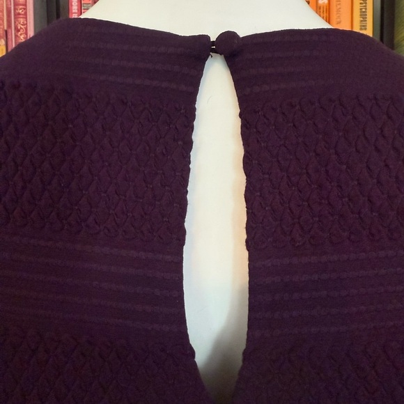 Jessica Howard Purple Striped Women's Dress - Picture 8 of 9